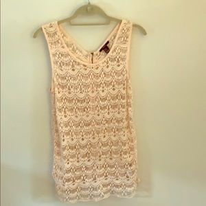 Crochet tank top